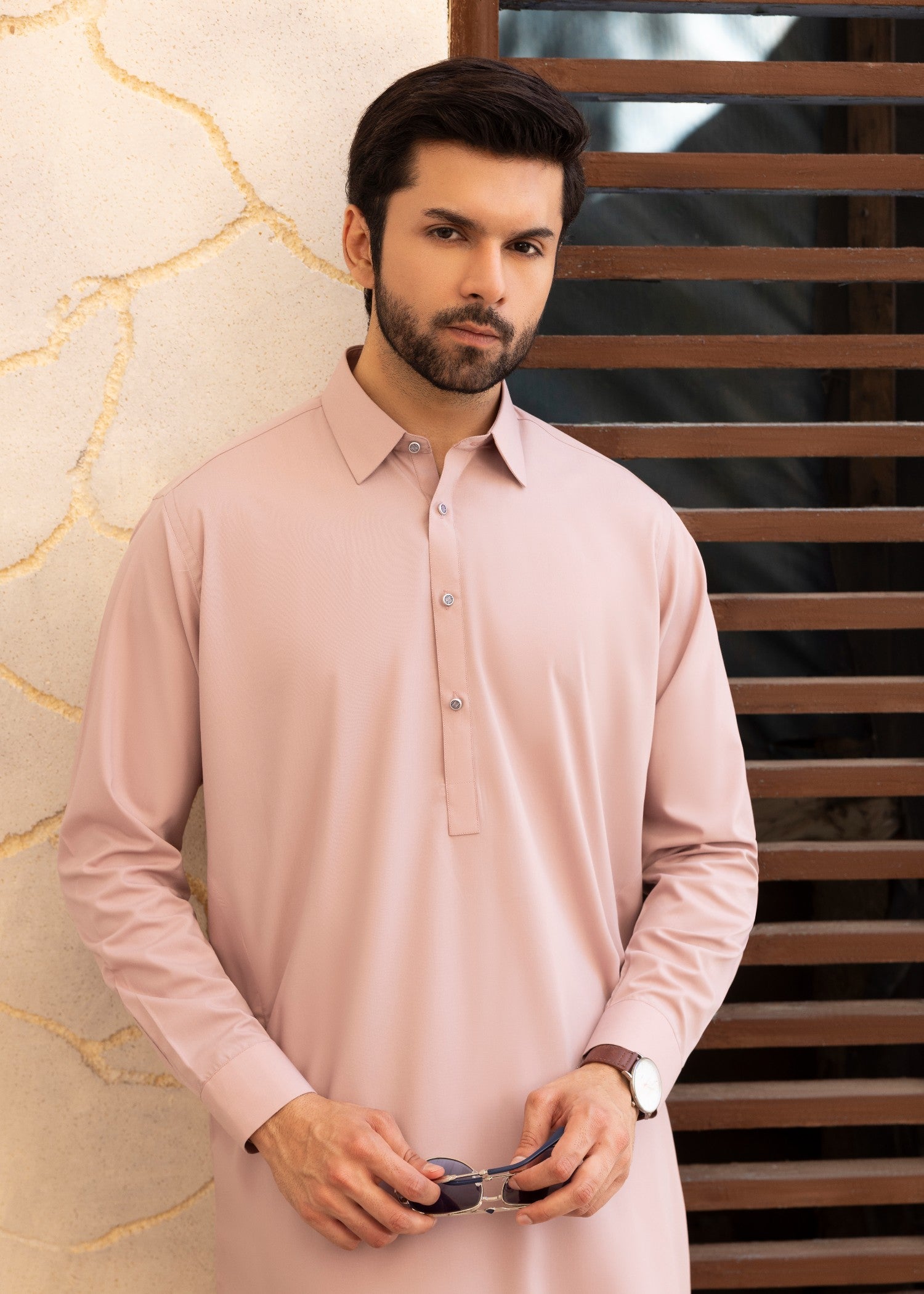 wash & wear Shalwar Kameez in Pink