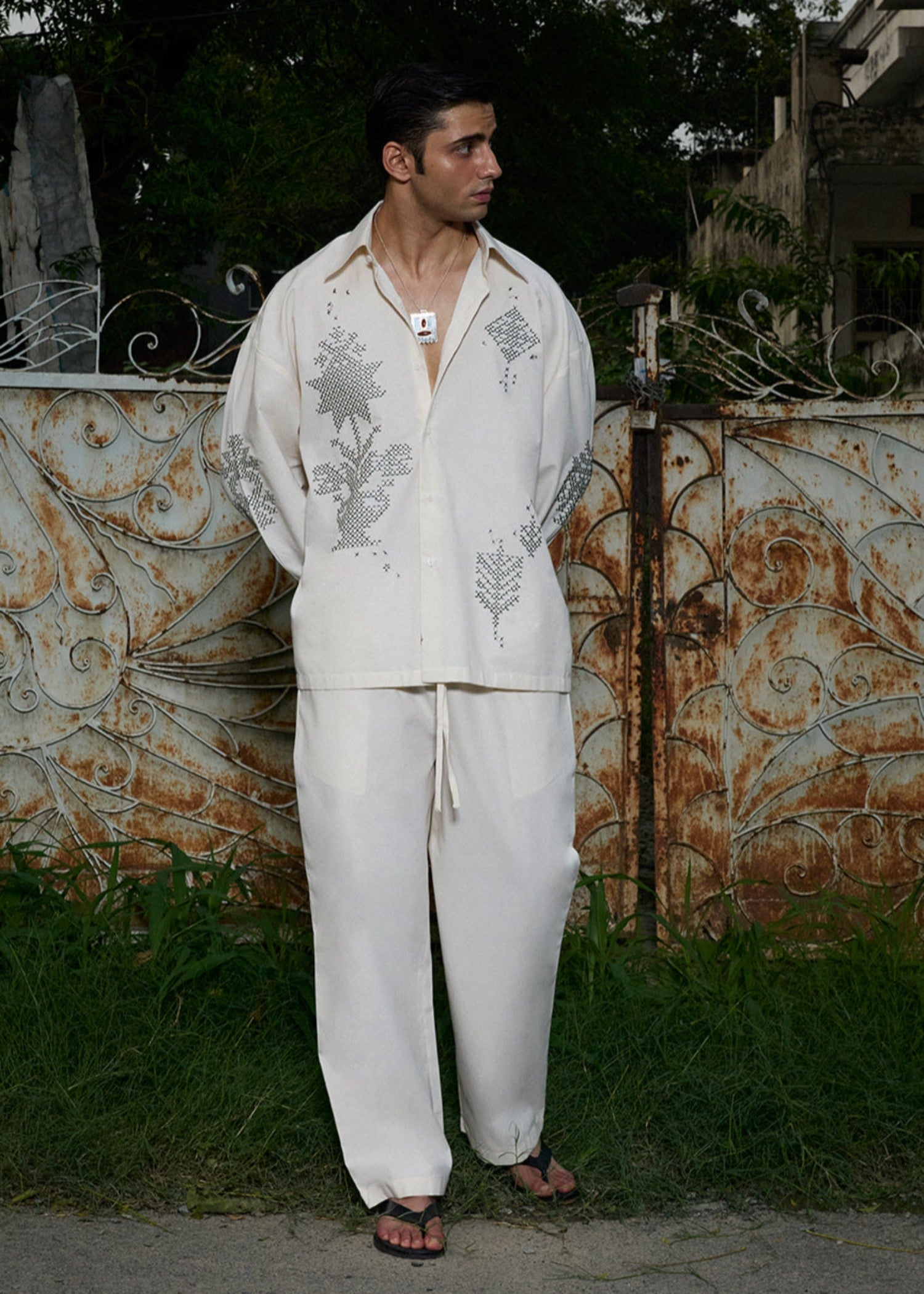 Co ord Set in Ivory