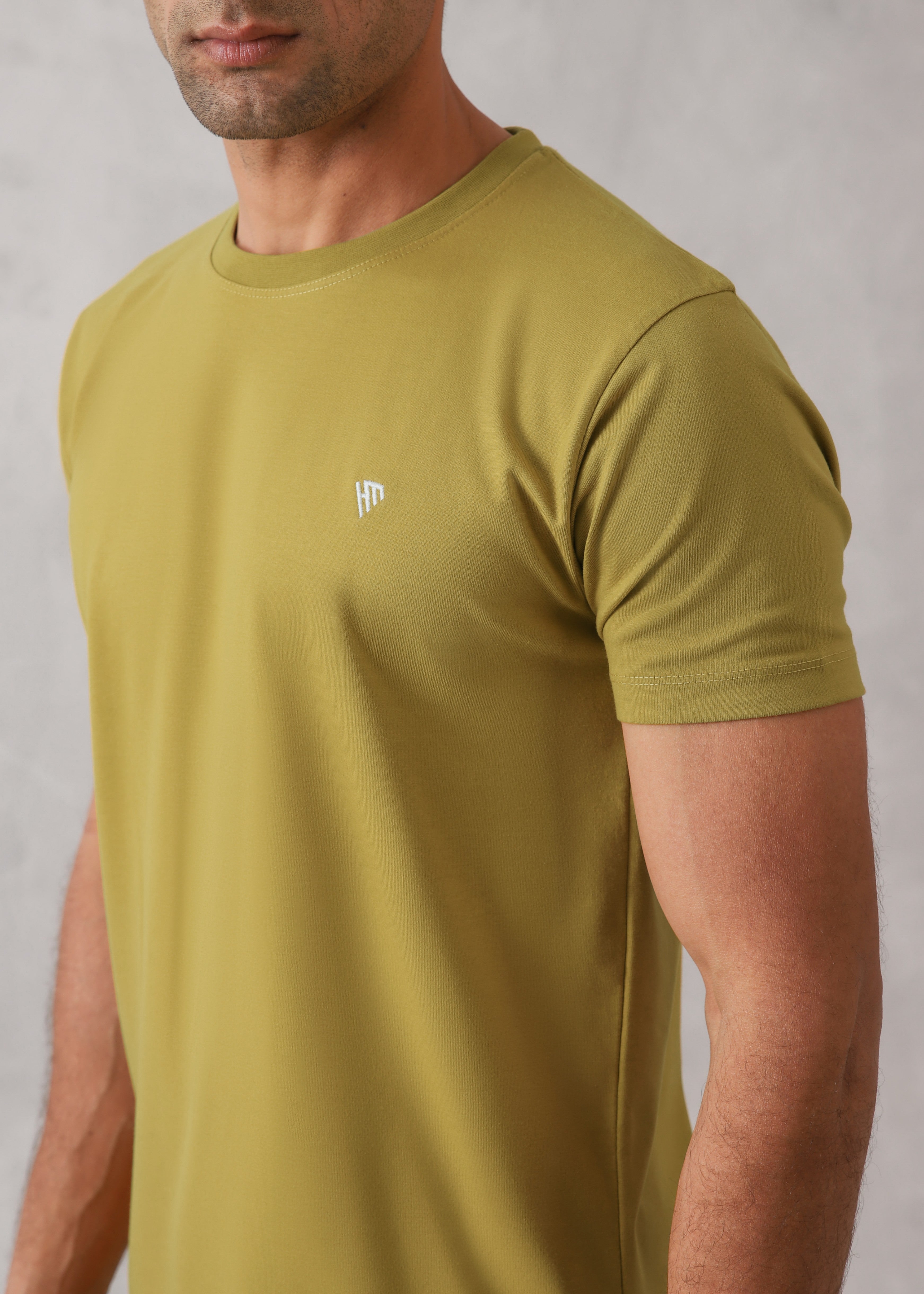cotton T Shirt in Goldenrod