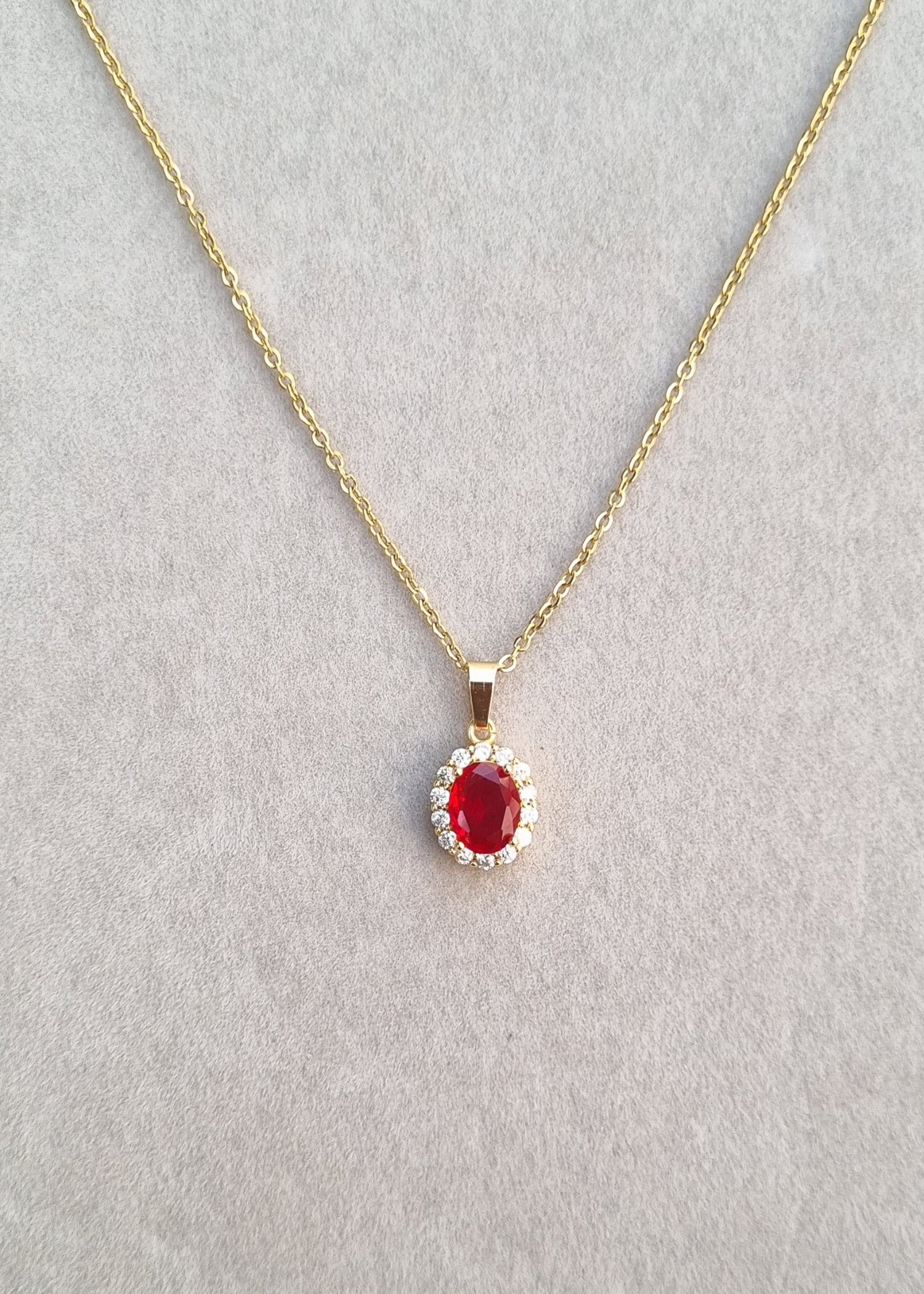 Necklace in Spicy red Color by - Trendy Women Necklace TLF5187