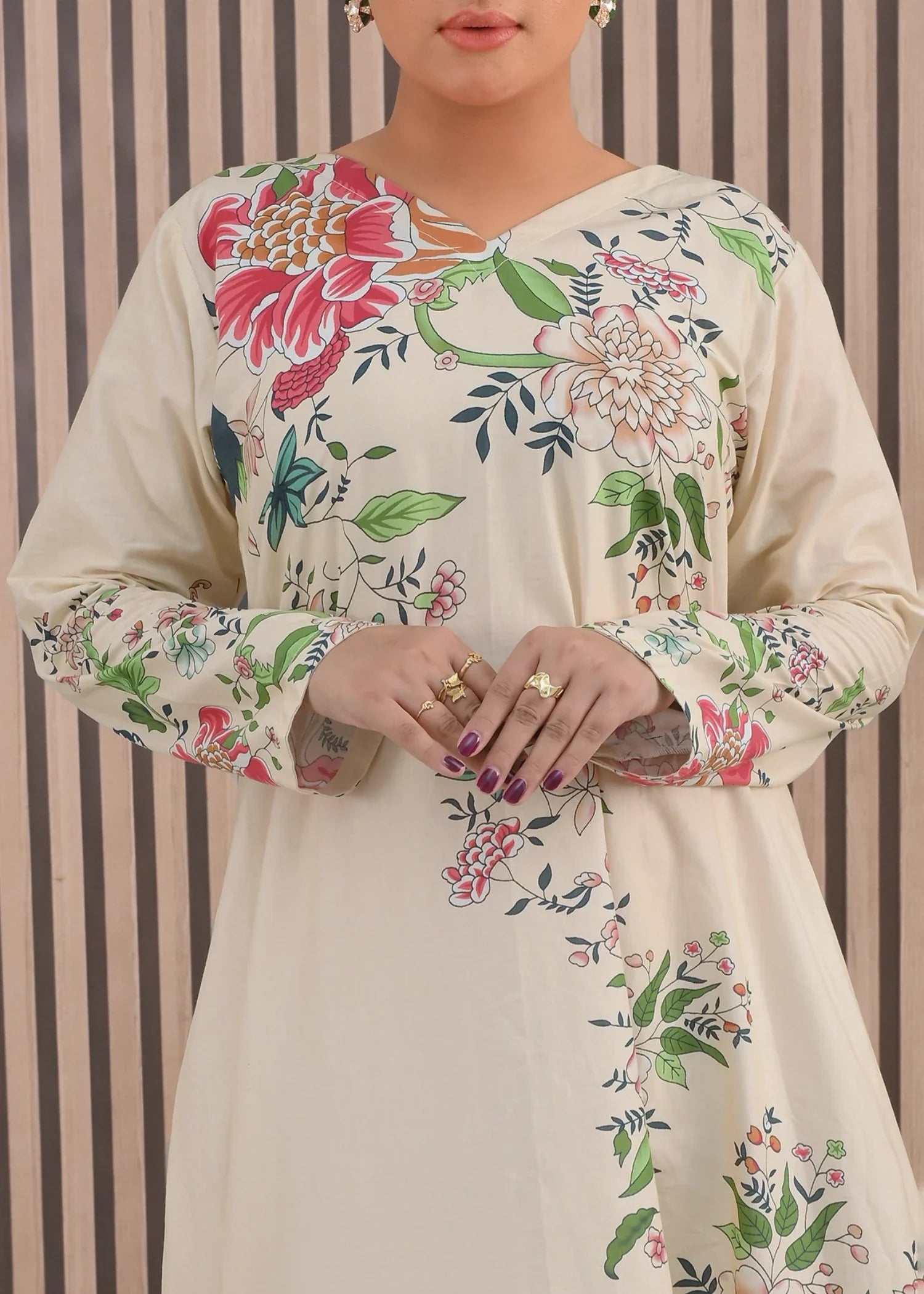 cotton Maxi in Cream