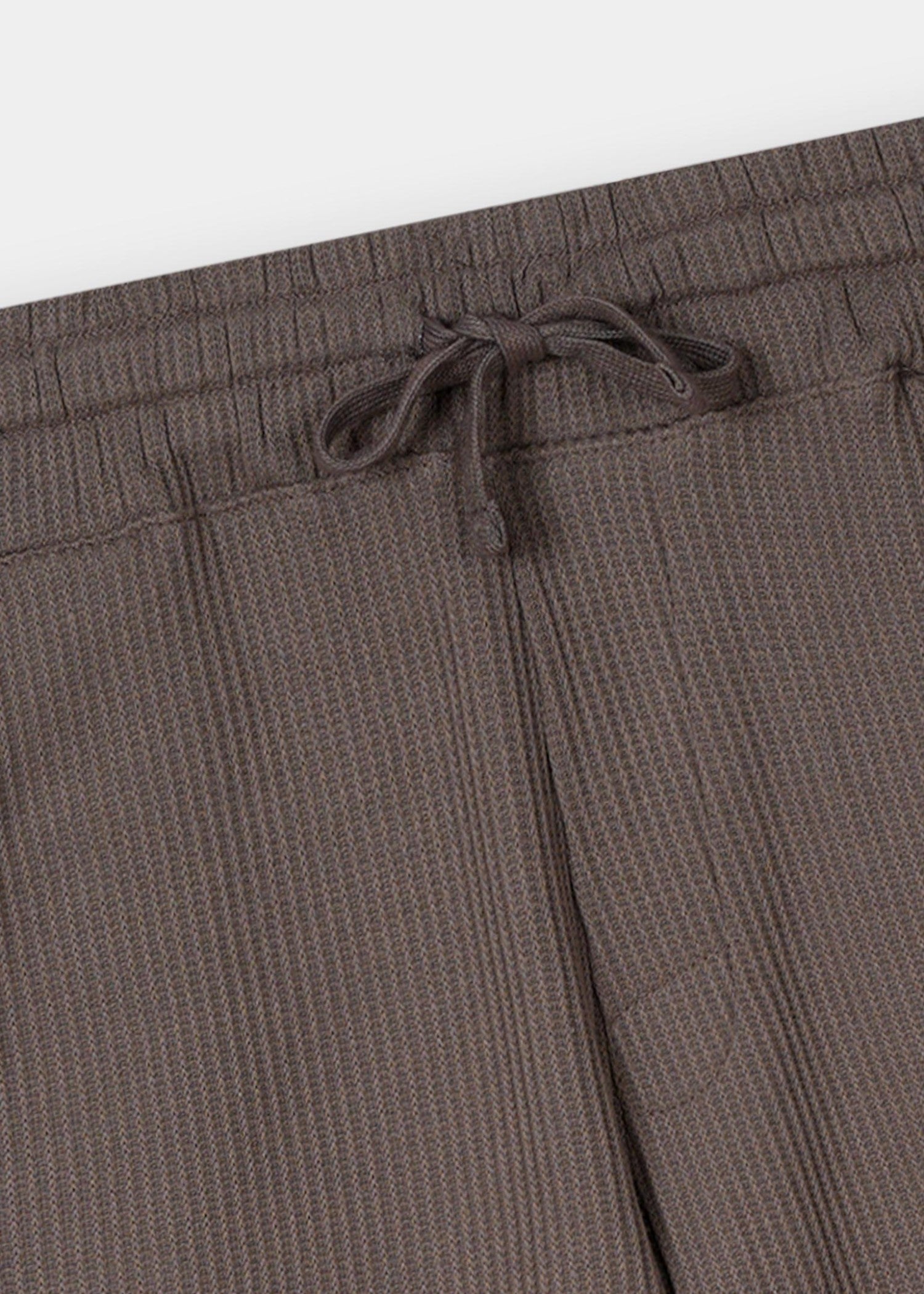 pure cotton Shorts in Coffee brown
