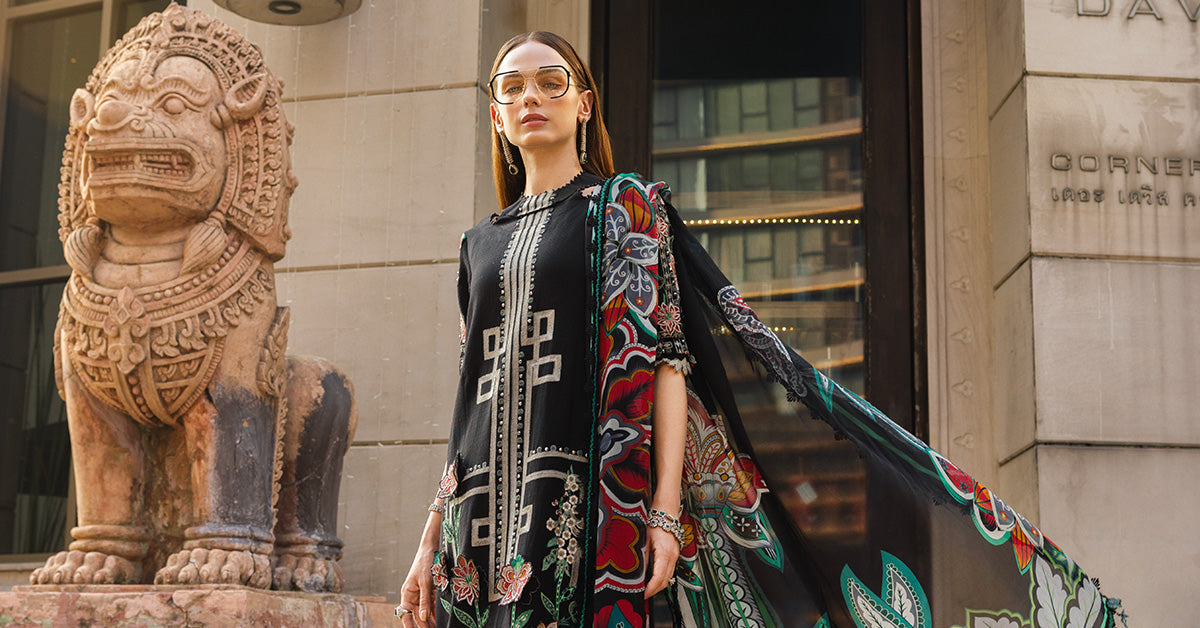 Eid Festive Luxury Lawn – EL26-11