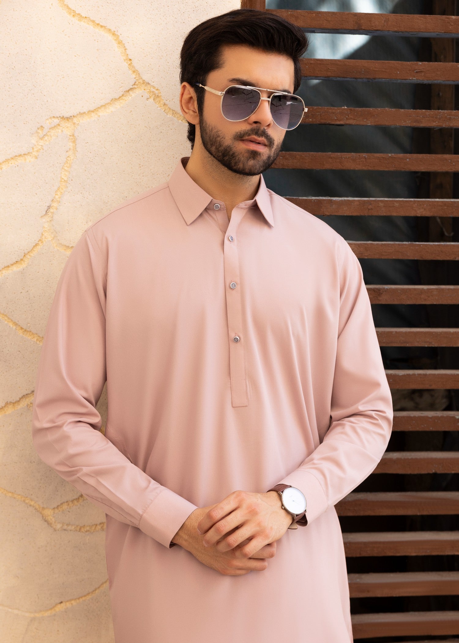 wash & wear Shalwar Kameez in Pink