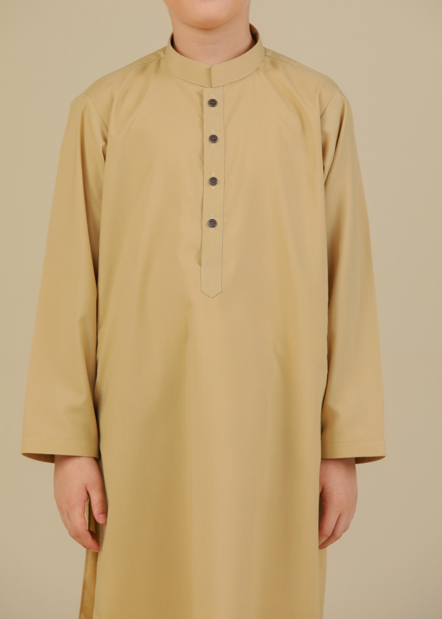 wash & wear Kurta Set in Buttercream