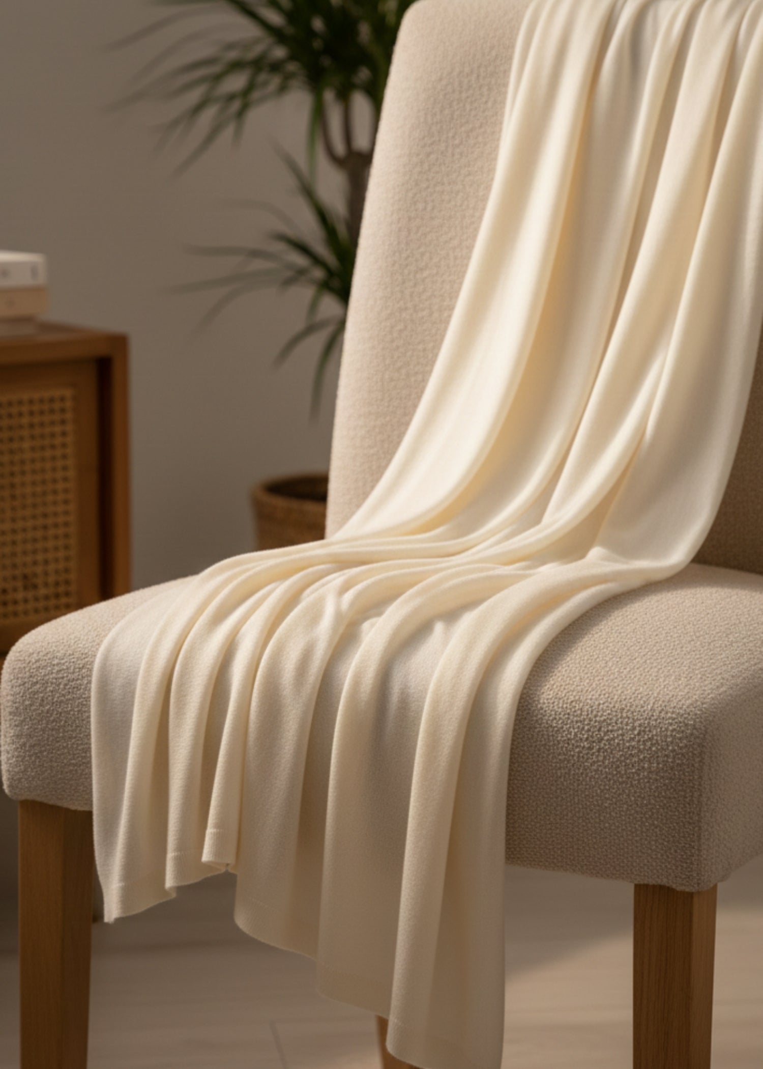 viscose Hijab in Alabaster
