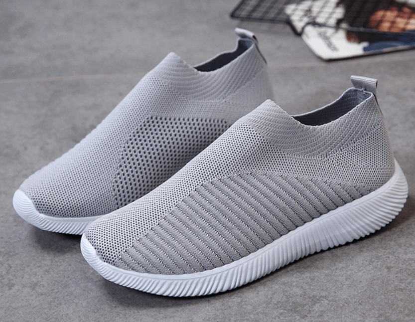 2021 winter new casual knitted socks shoes flat sports shoes