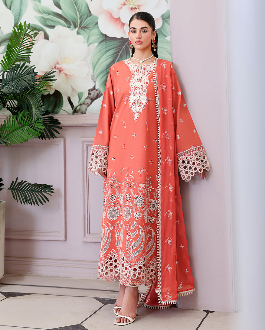 Veil of Summer Chikankari Lawn Edit – Soleil Blanc