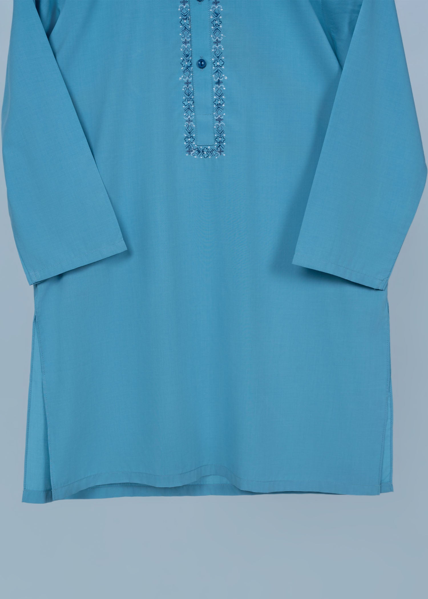 wash & wear Kurta in Grey