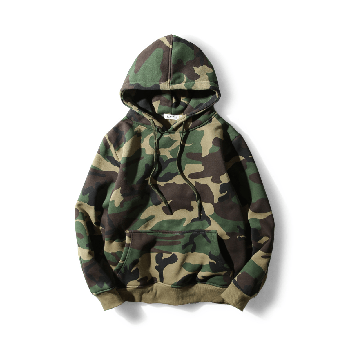 Loose Hooded Long-Sleeved Couple Jacket for Men and Women