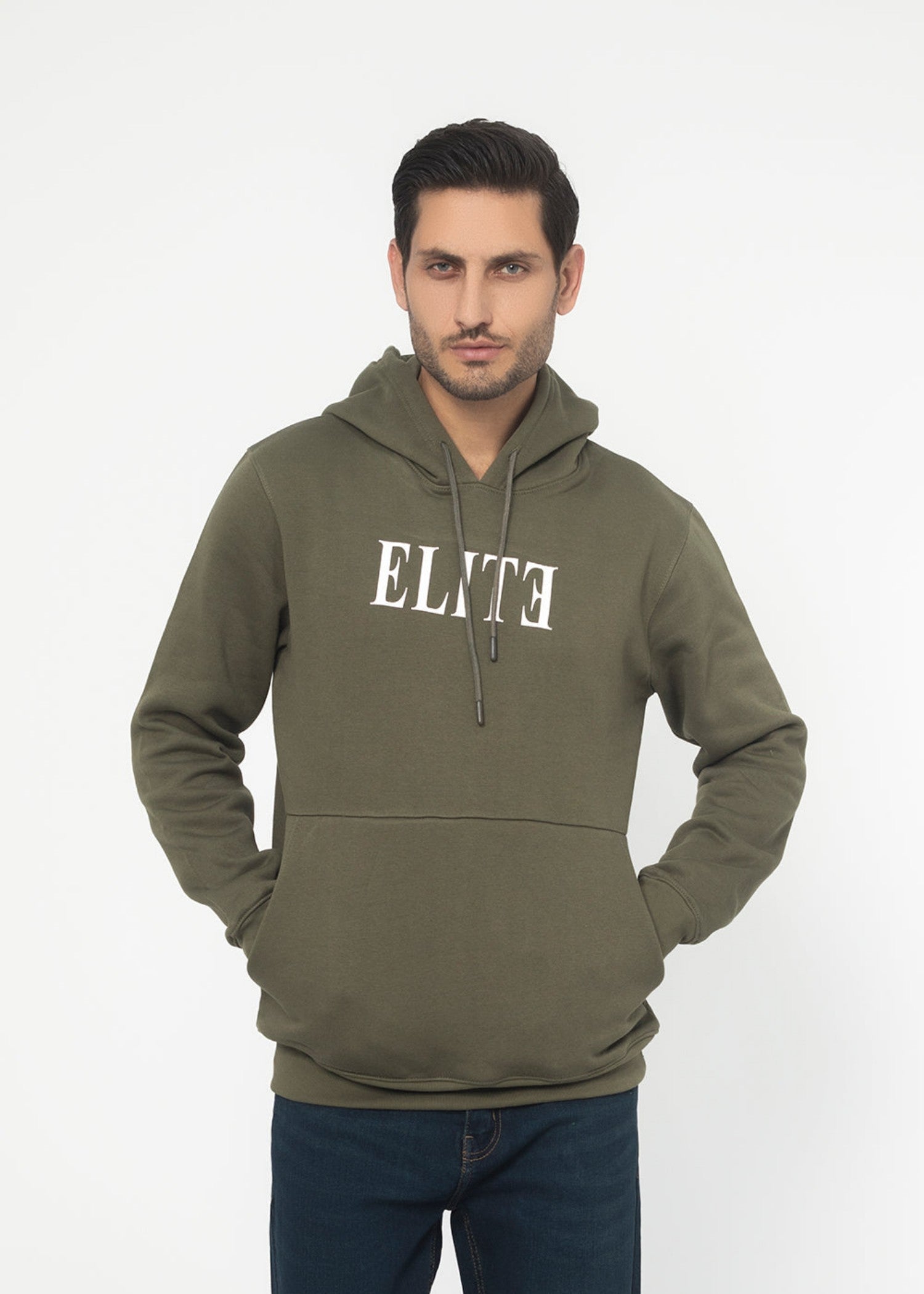cotton Hoodie in Sage green