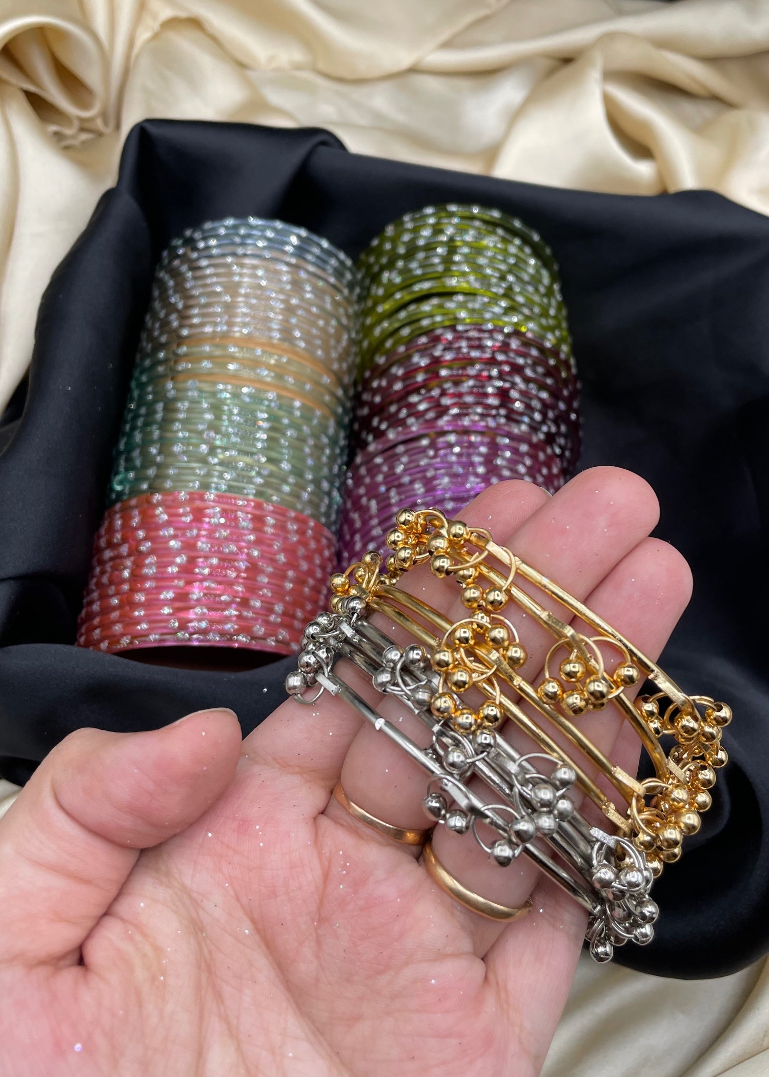 Bangles in Multi Color by - Trendy Women Bangles KMF8414