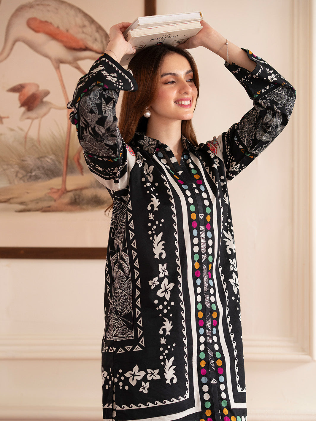 Noir 2PC Lawn – N-09