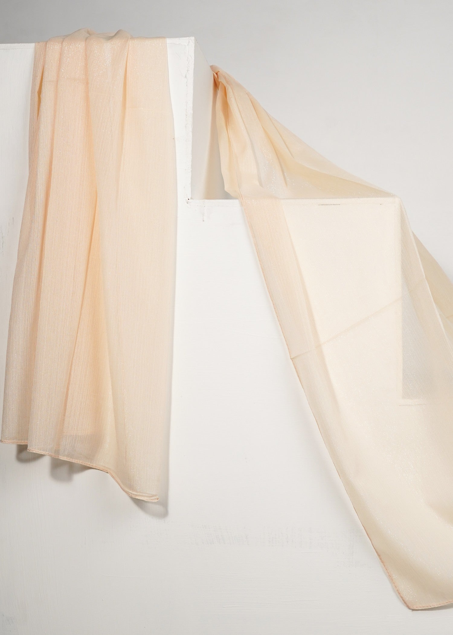 chiffon Hijab in Antique white