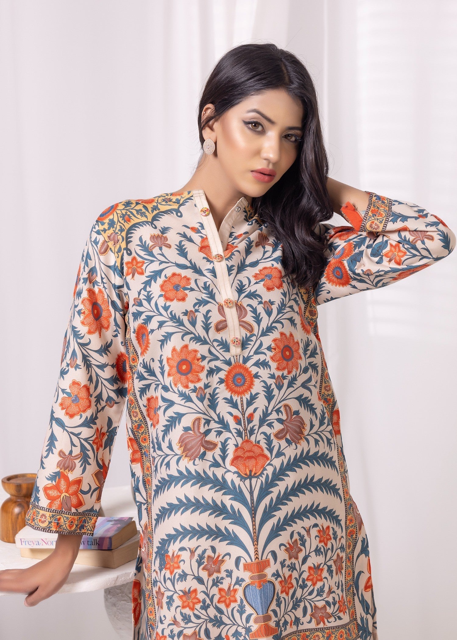crepe Co Ord Sets in Orange