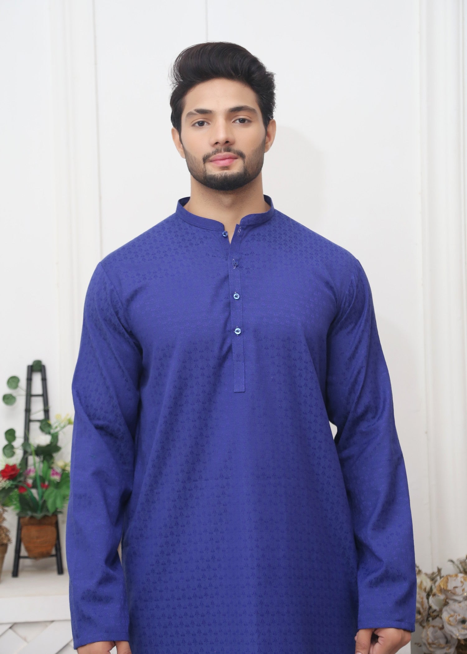 cotton Kurta in Blue