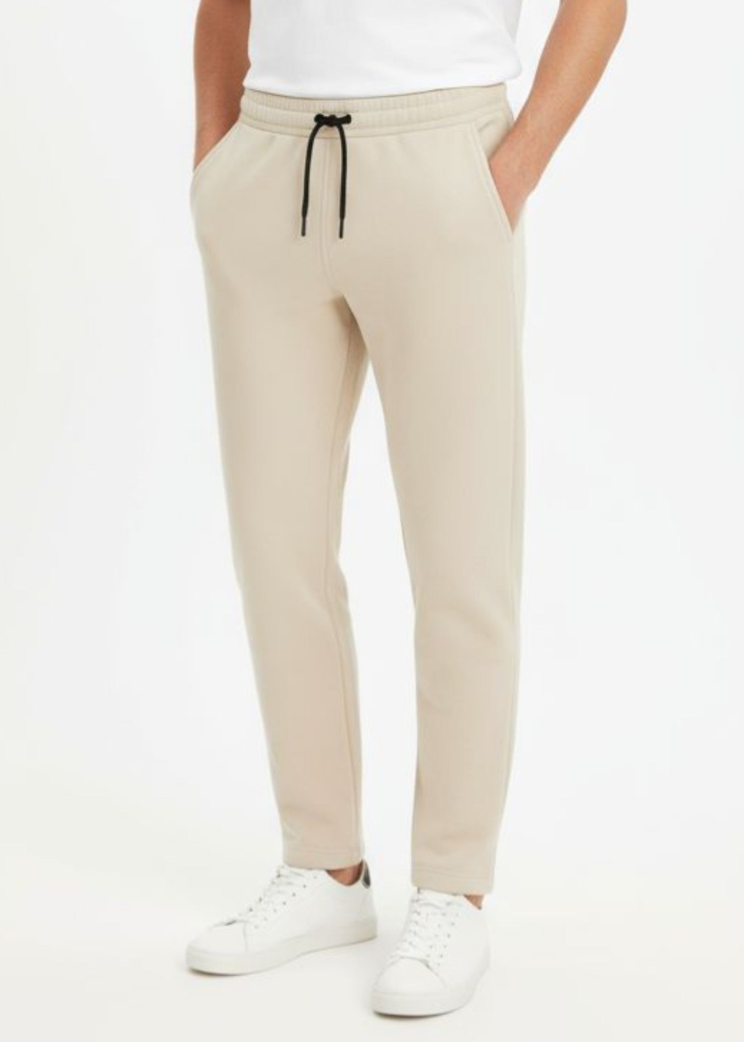 fleece Trousers in Beige