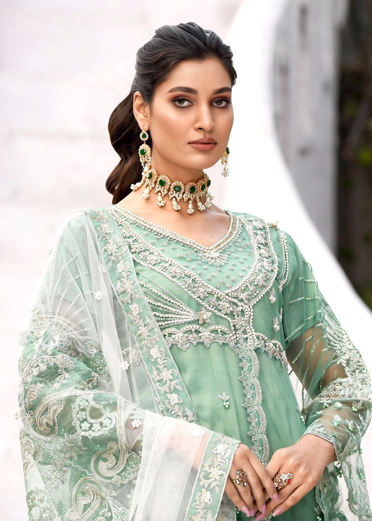 net Gharara in Green