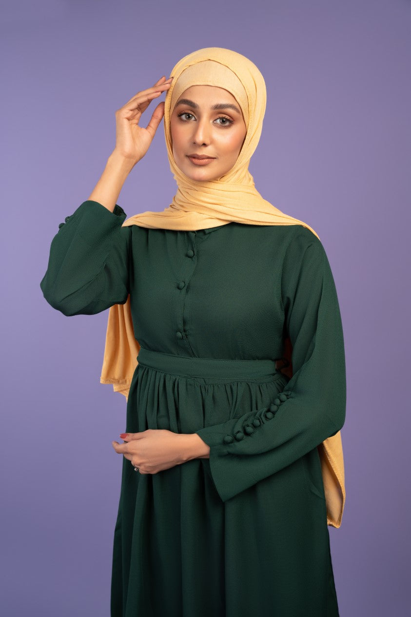 single jersey knit Hijab in Beige