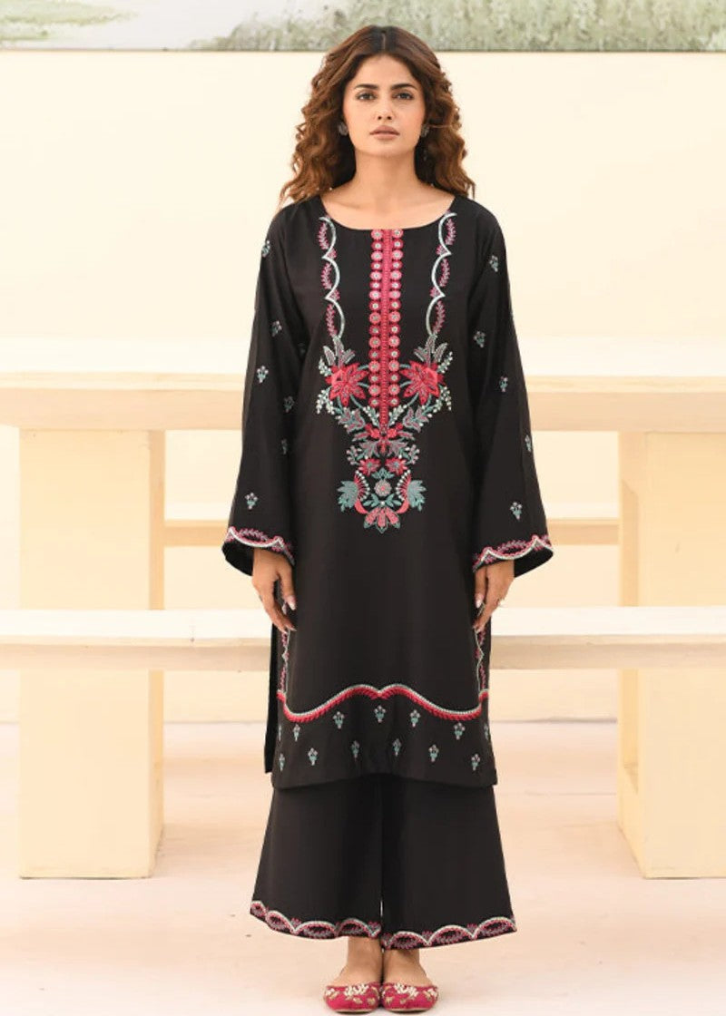 cotail Kurta Set in Black