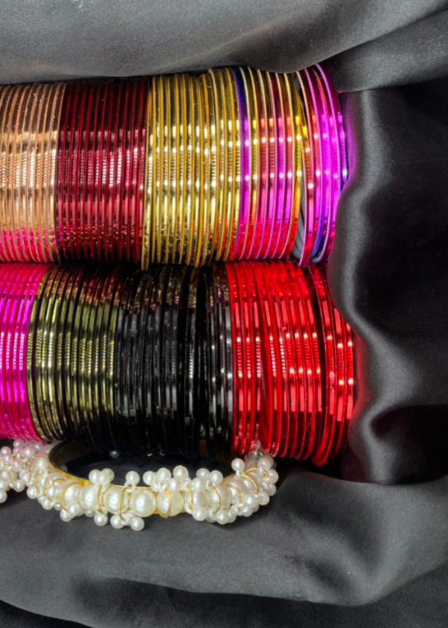 Bangles in Multi Color by - Trendy Women Bangles RTZ0126