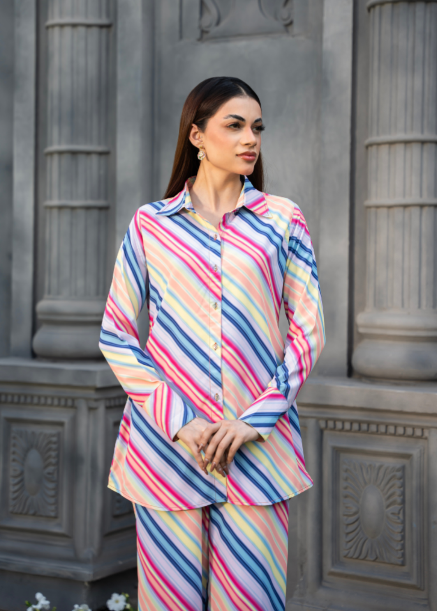 georgette chiffon Co Ord Sets in Multi