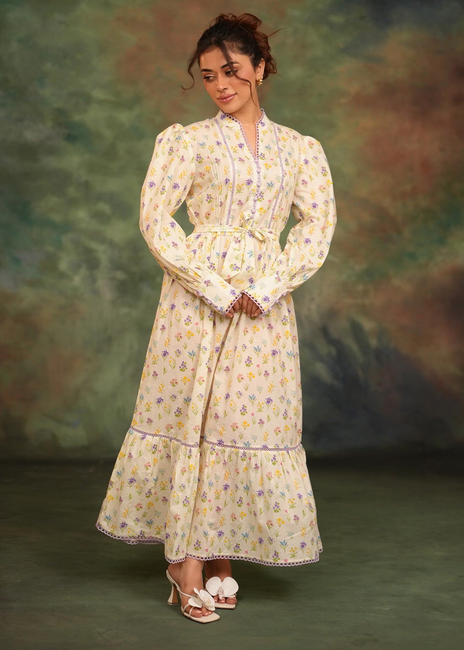 lawn Maxi in Cream
