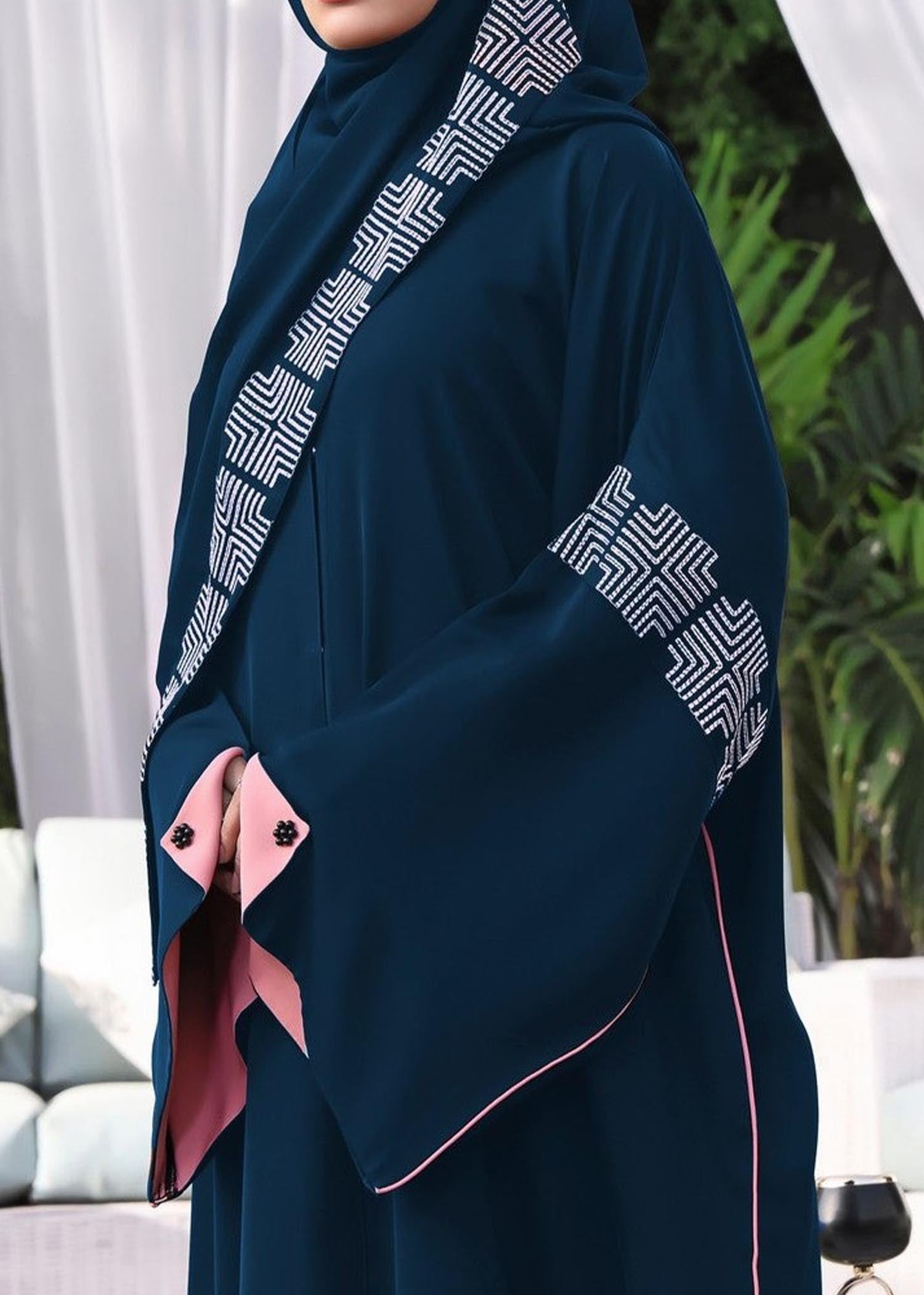 nidha Abaya in Teal