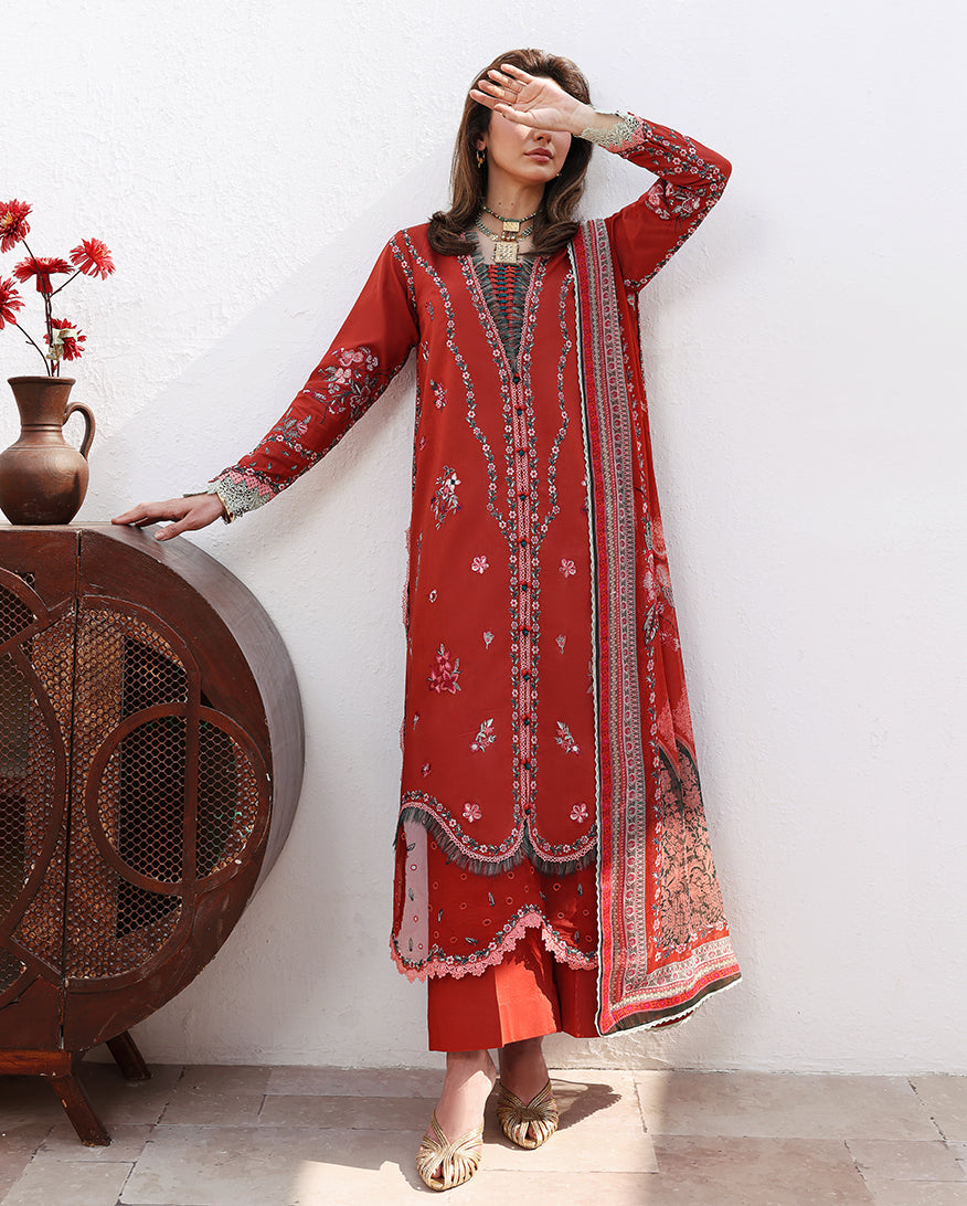Floral Reveire Lawn – Serene Bloom