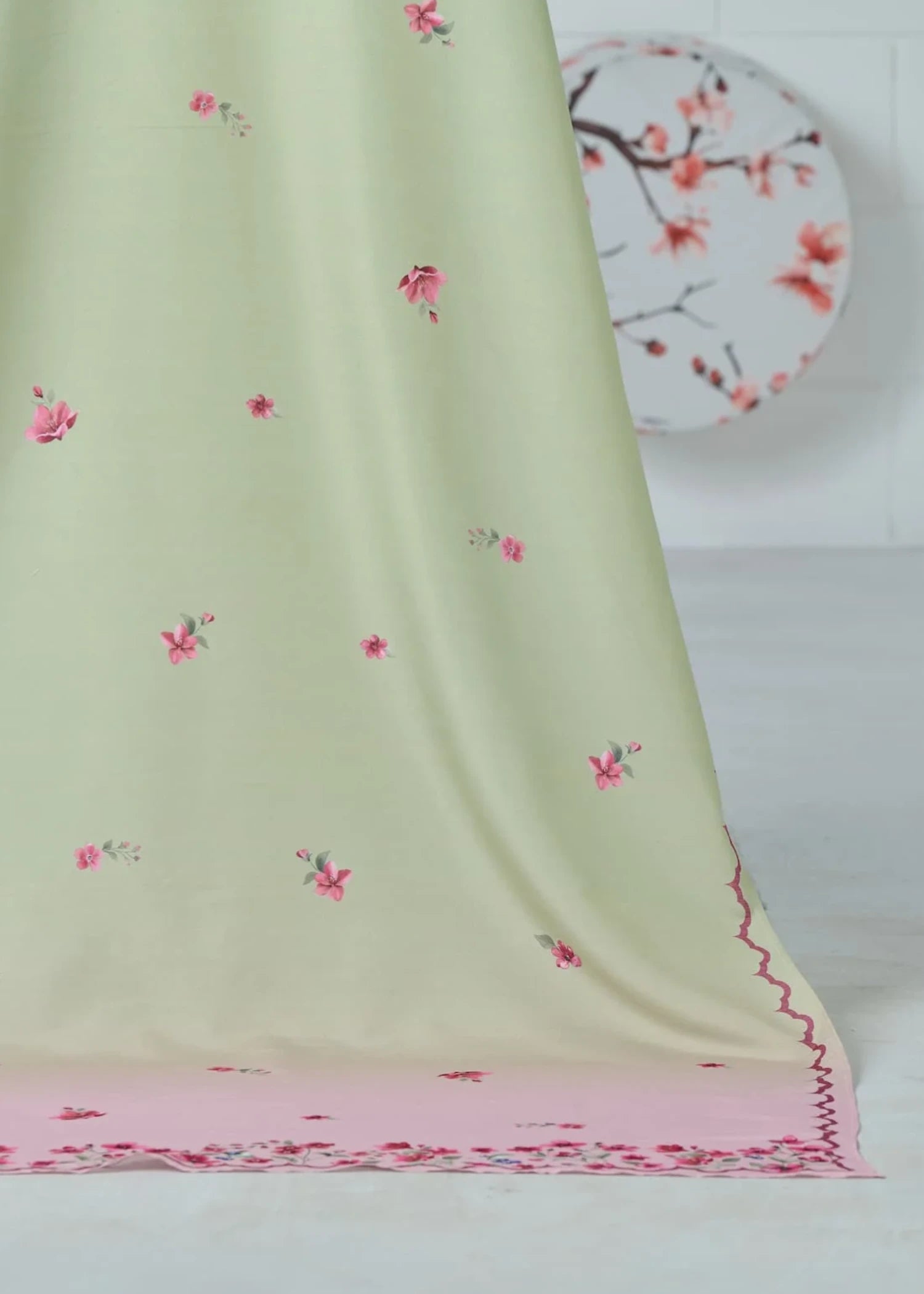 Dupatta in Tea green Color by - Trendy Women Dupatta GRJ9985