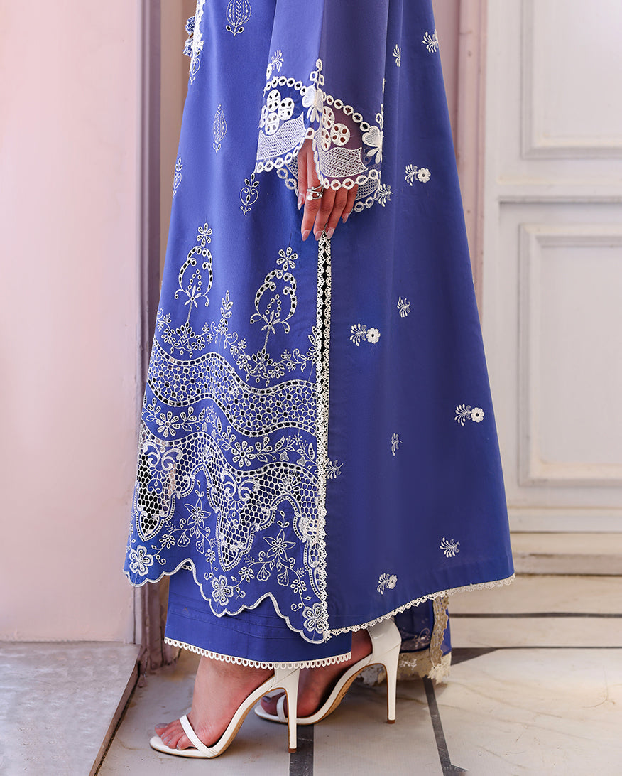 Veil of Summer Chikankari Lawn Edit – Blanc Mirage