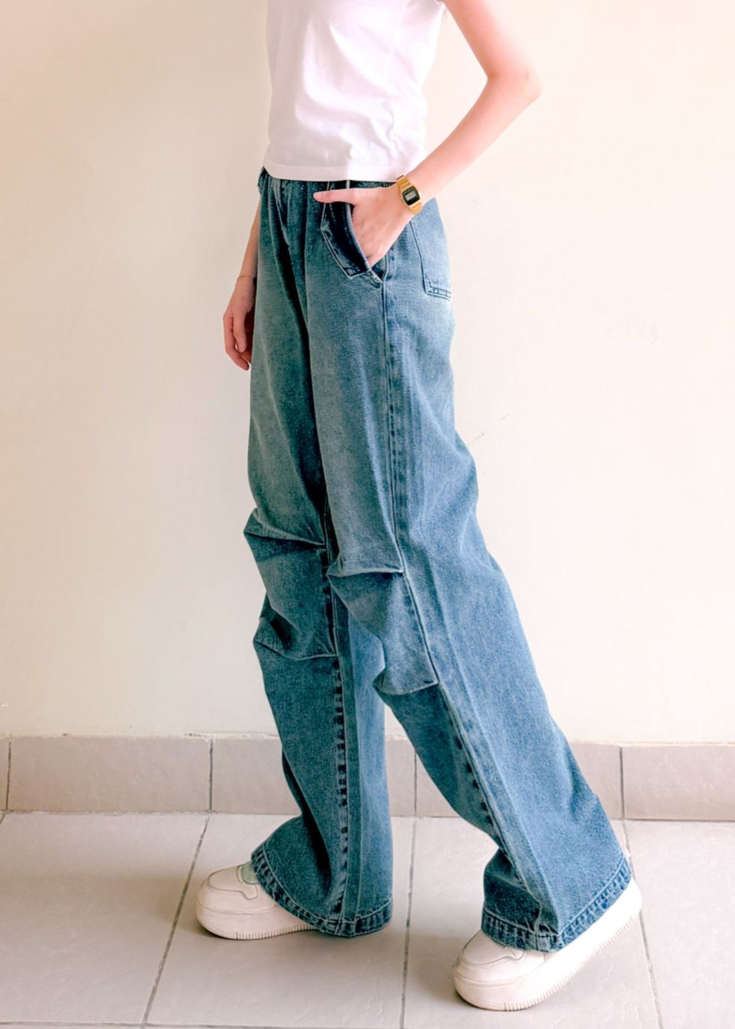 denim Jeans in Frost blue