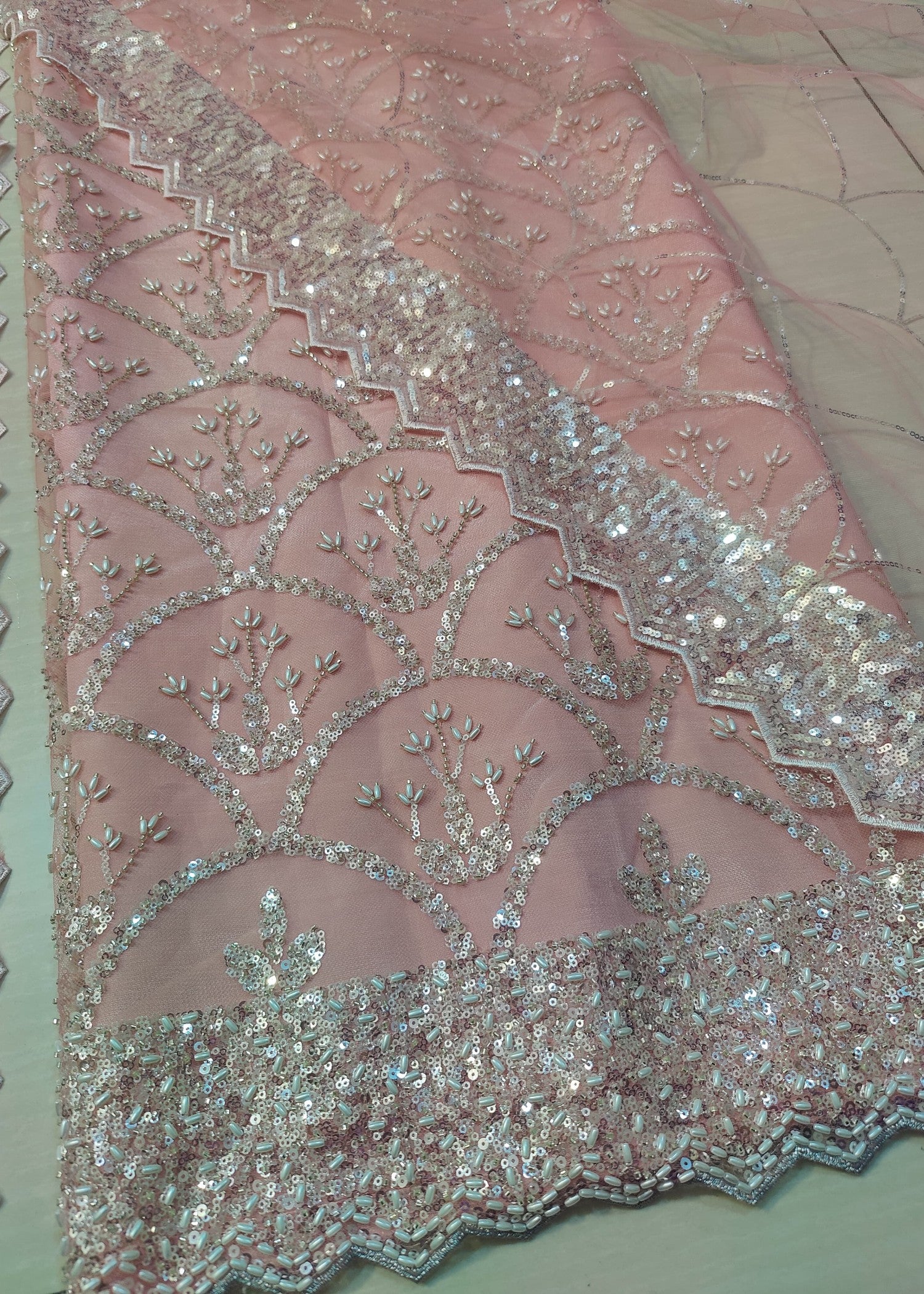 net Unstitched in Pink