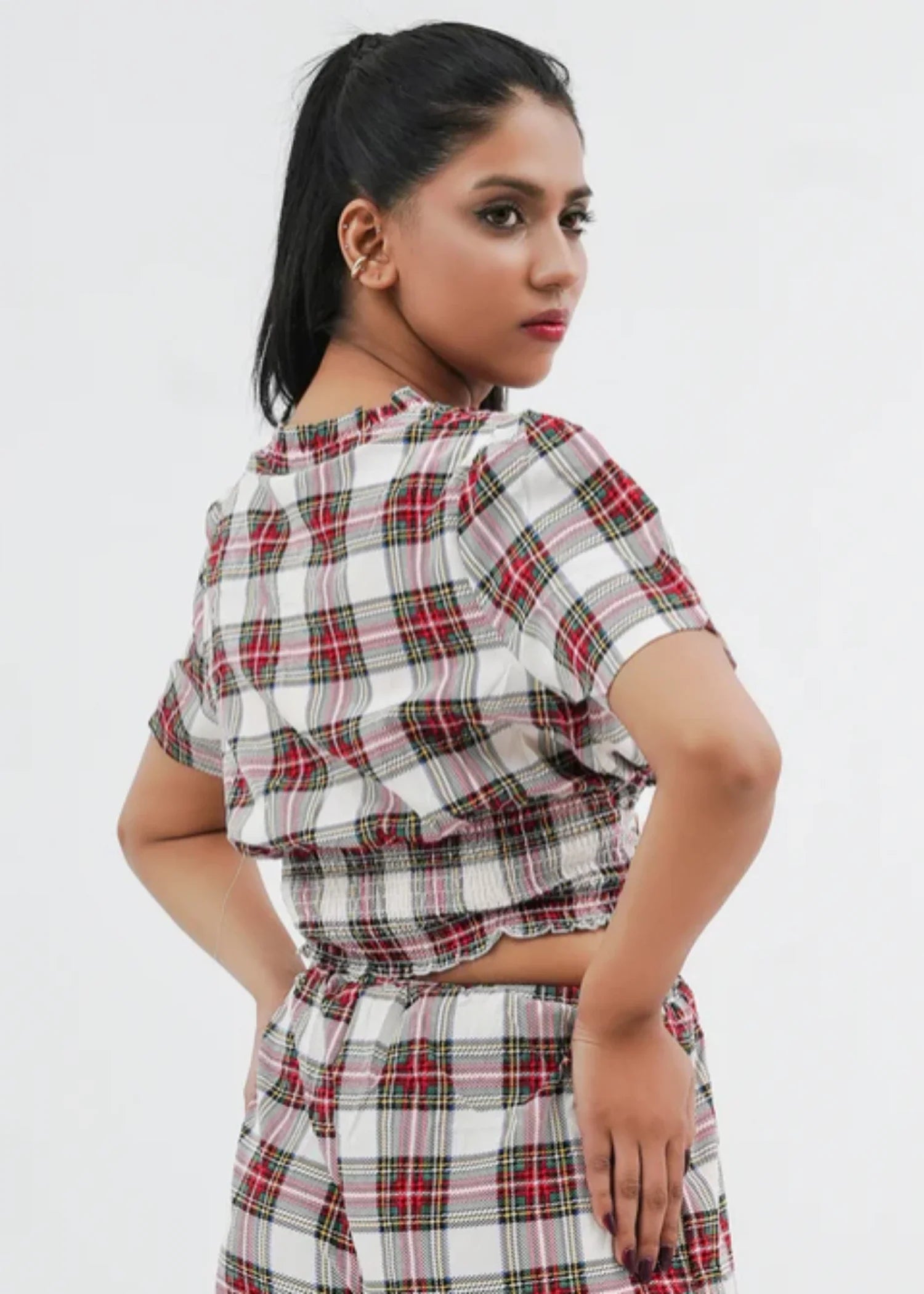 chiffon Co Ord Sets in White