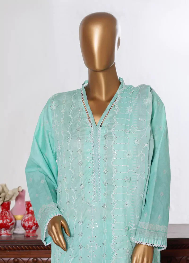 RTW White & White Embroidered Lawn – 19