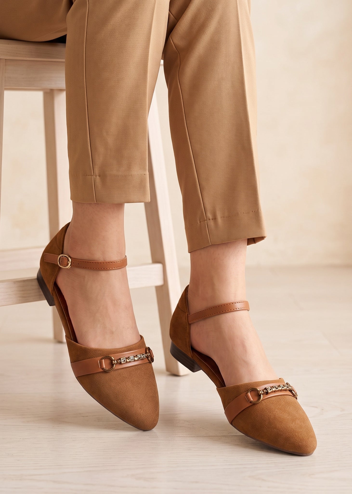 Sandals in Mustard by - High Quality Women Sandals COV3823