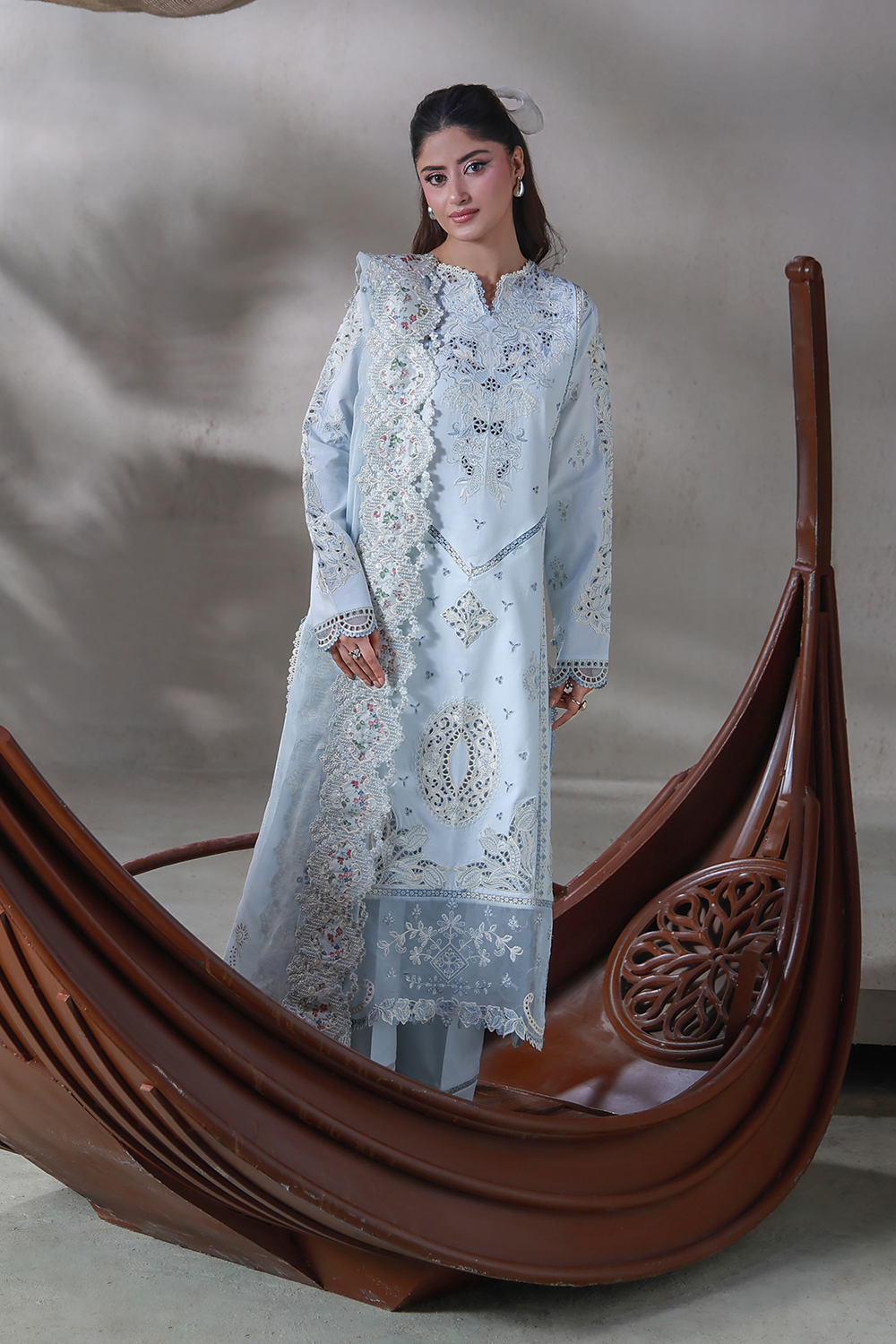 Saagar Festive Luxury Lawn – SAHIL (AL-03)