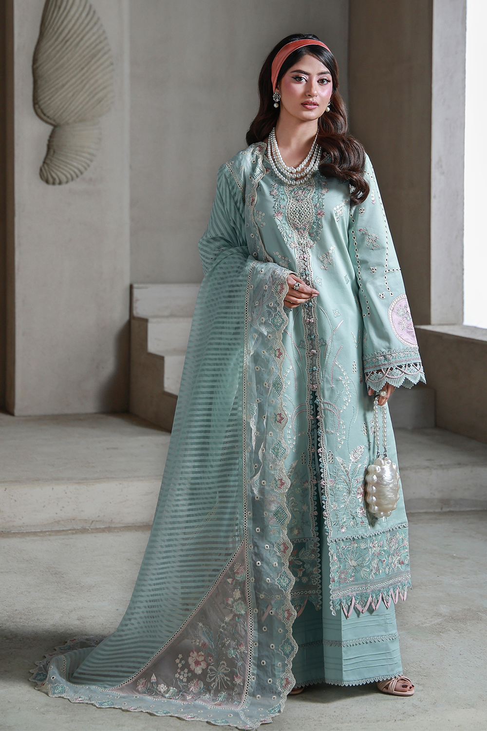 Saagar Festive Luxury Lawn – AABAN (AL-10)