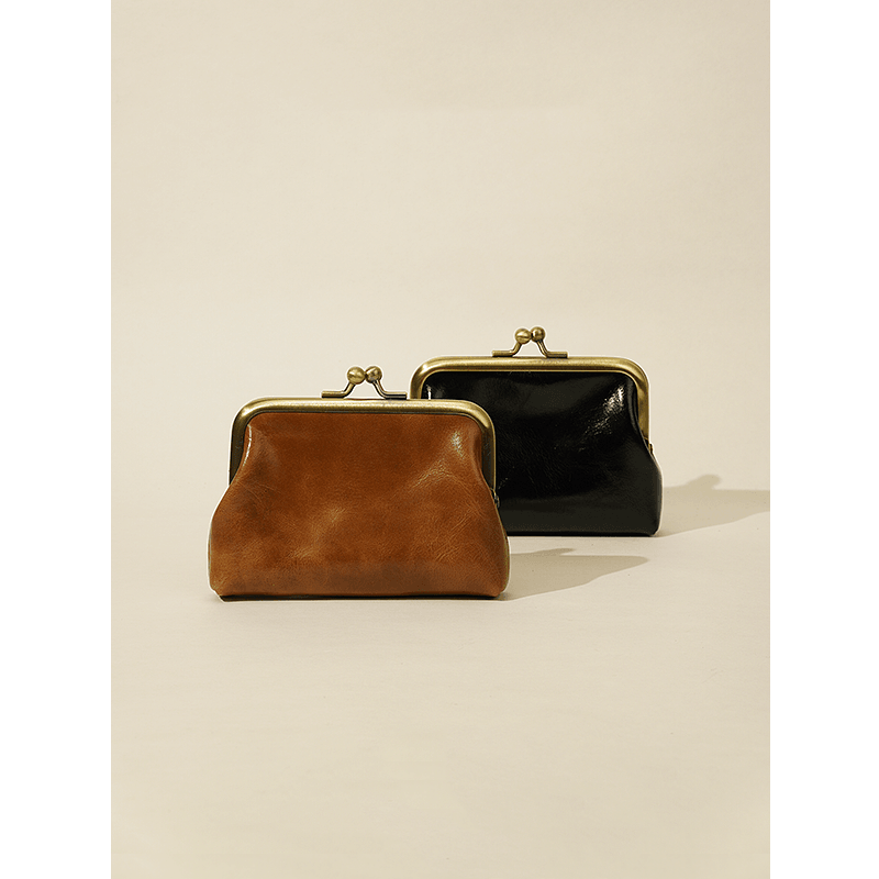 Retro Niche Design Leather Mini Coin Purse