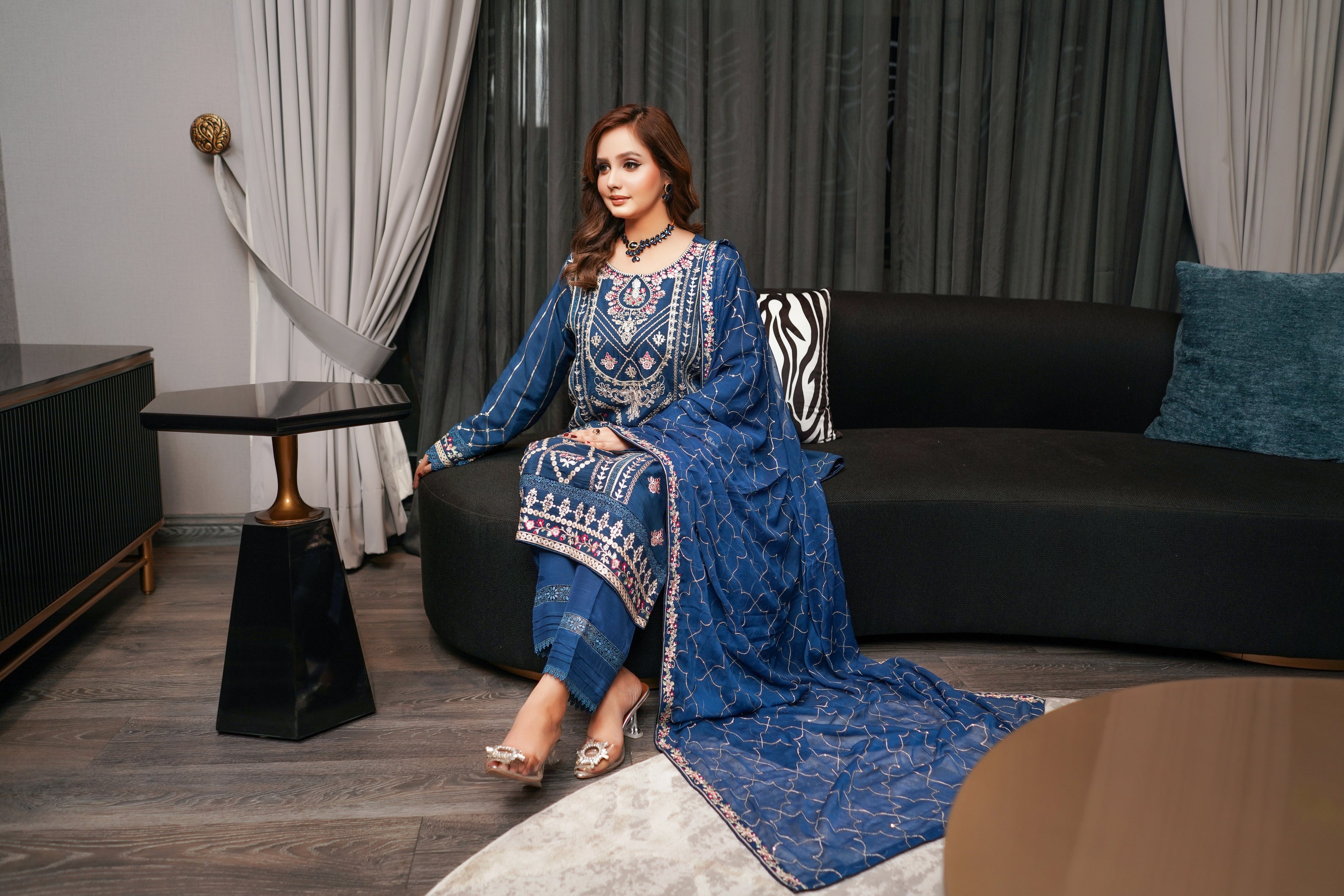 Shamooz Silk Edit Festive Pret Formals – D-5