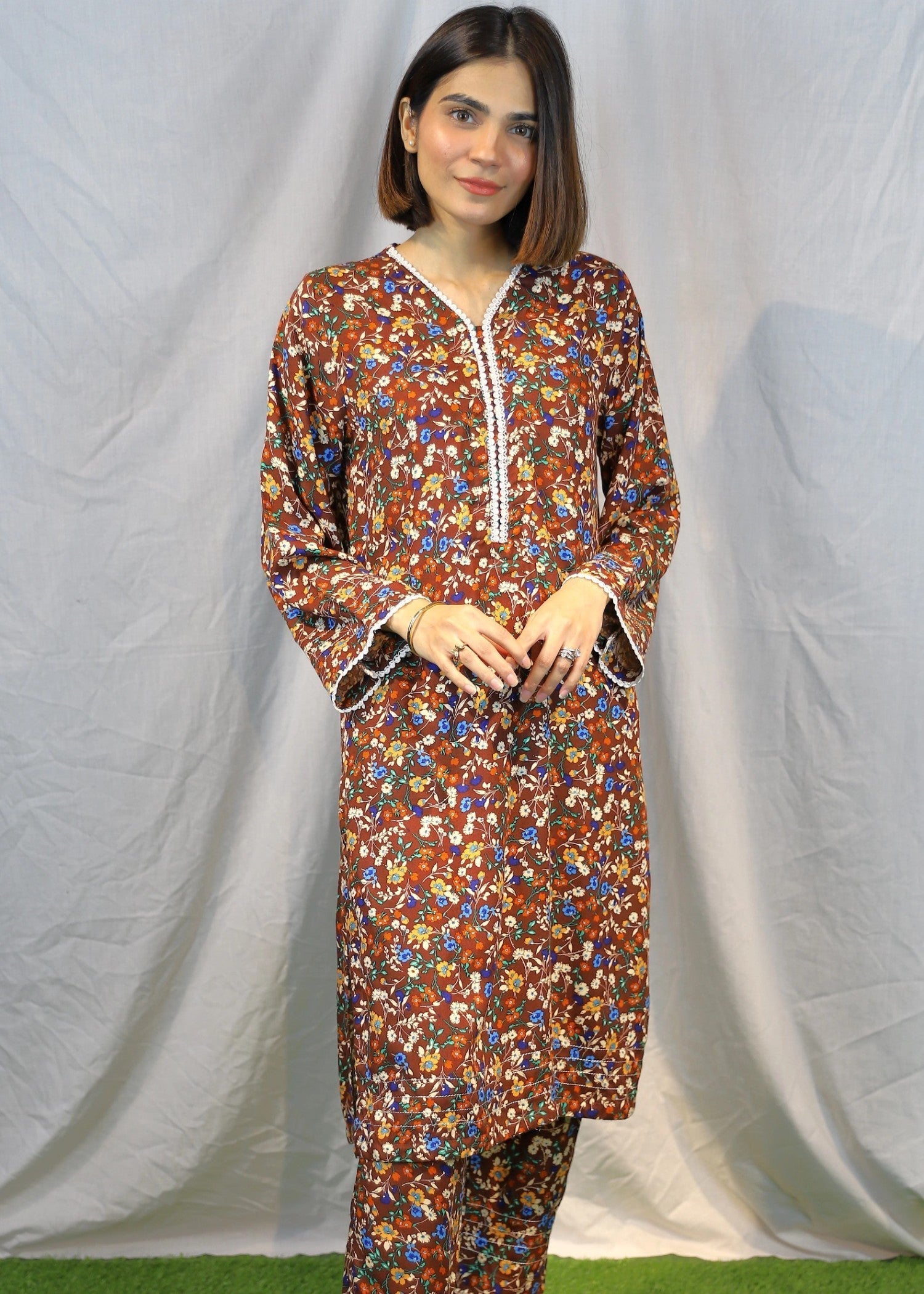 linen Co Ord Sets in Brown