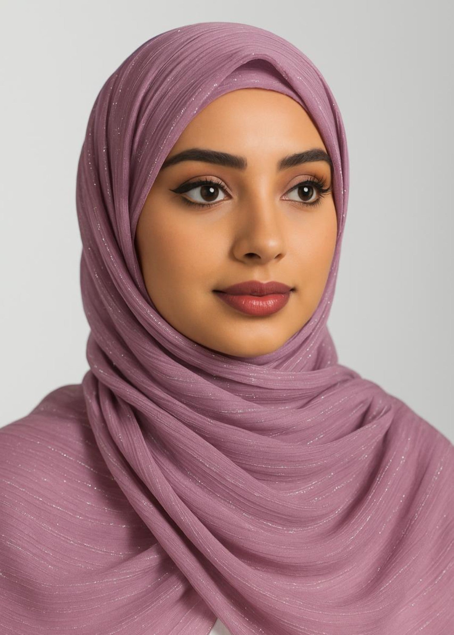 chiffon Hijab in Lilac
