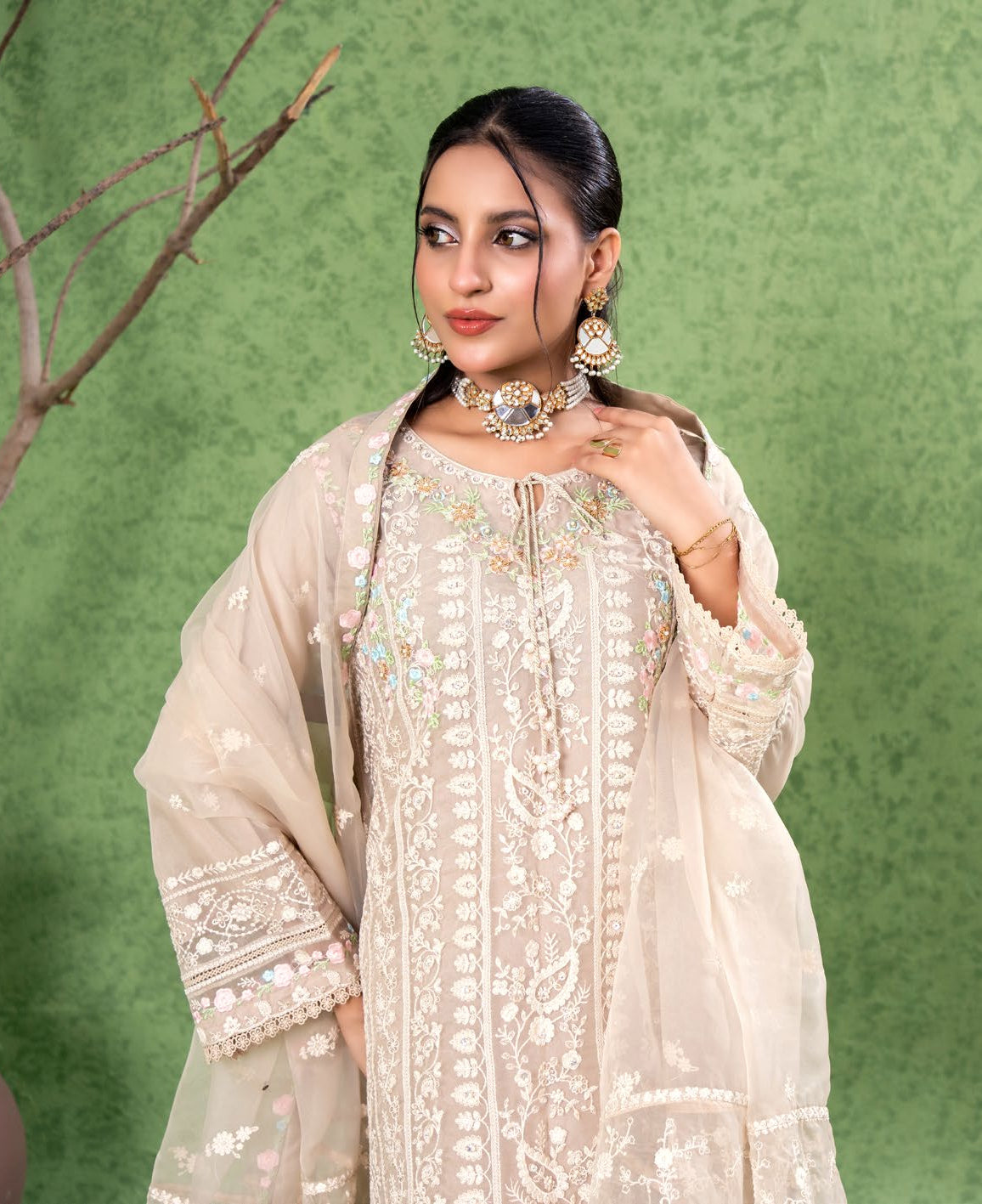 Kahani Festive Pret Organza Formals – D-3