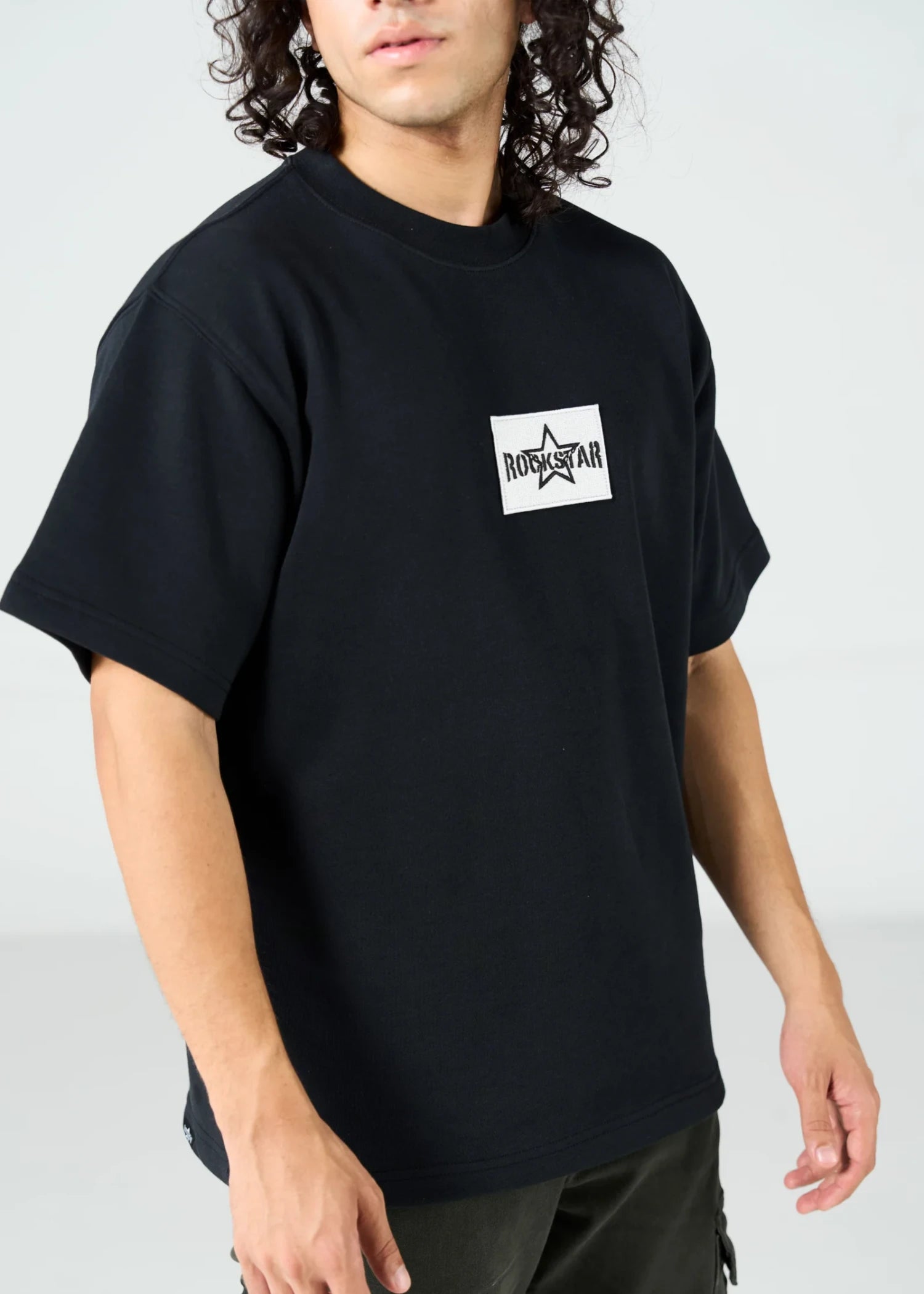 terry T Shirt in Black