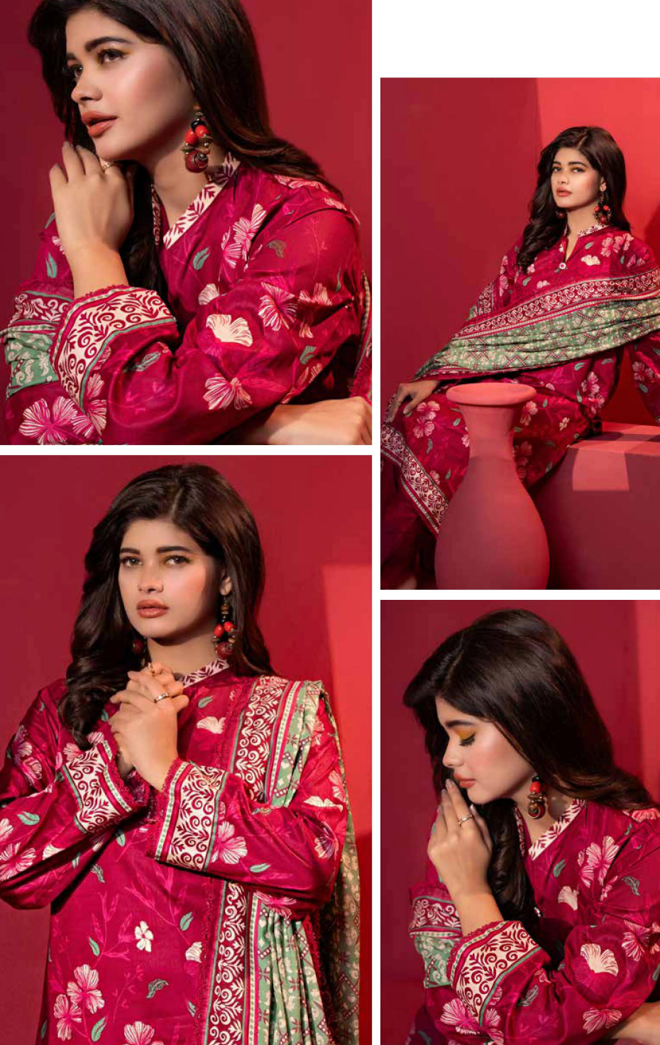 Printed Summer Lawn Drop 15 – 8