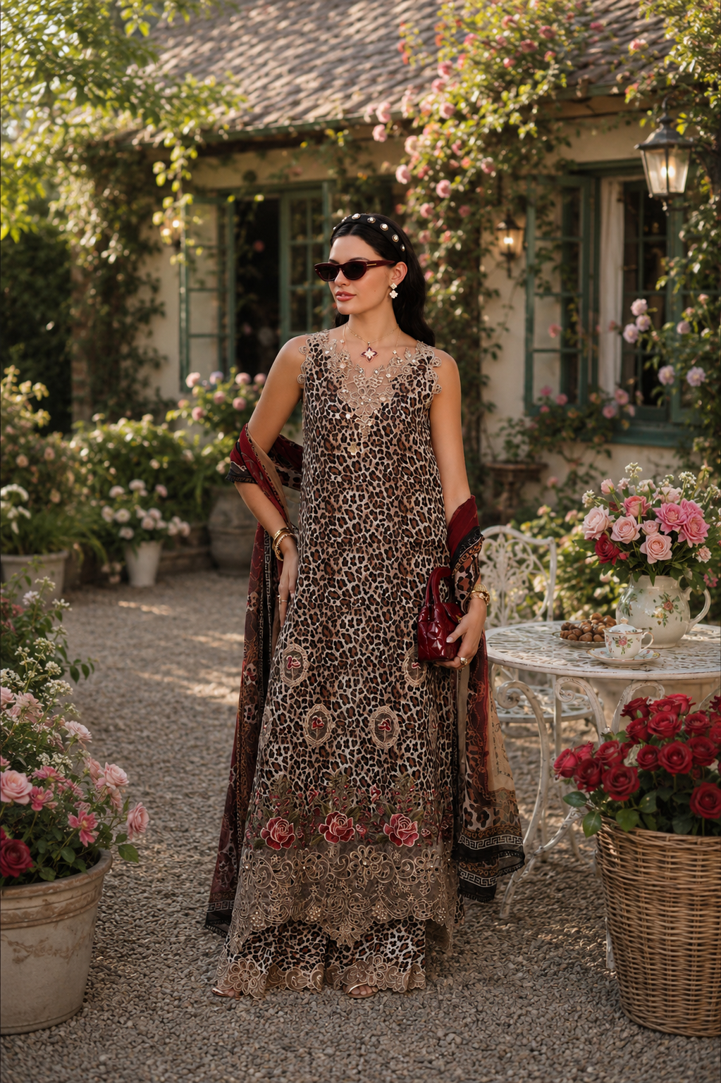 Noor Eid Printskhas Lawn – D11 – Wild Safari