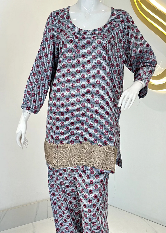 textured wash & wear Co Ord Sets in Powder blue