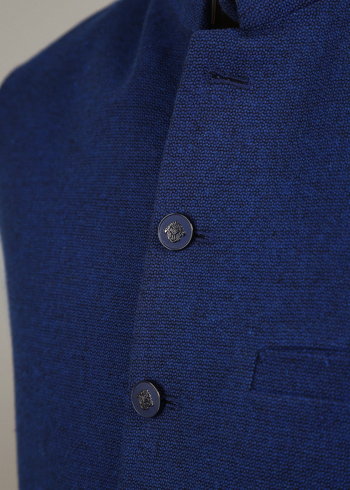 suiting Waistcoat in Royal blue