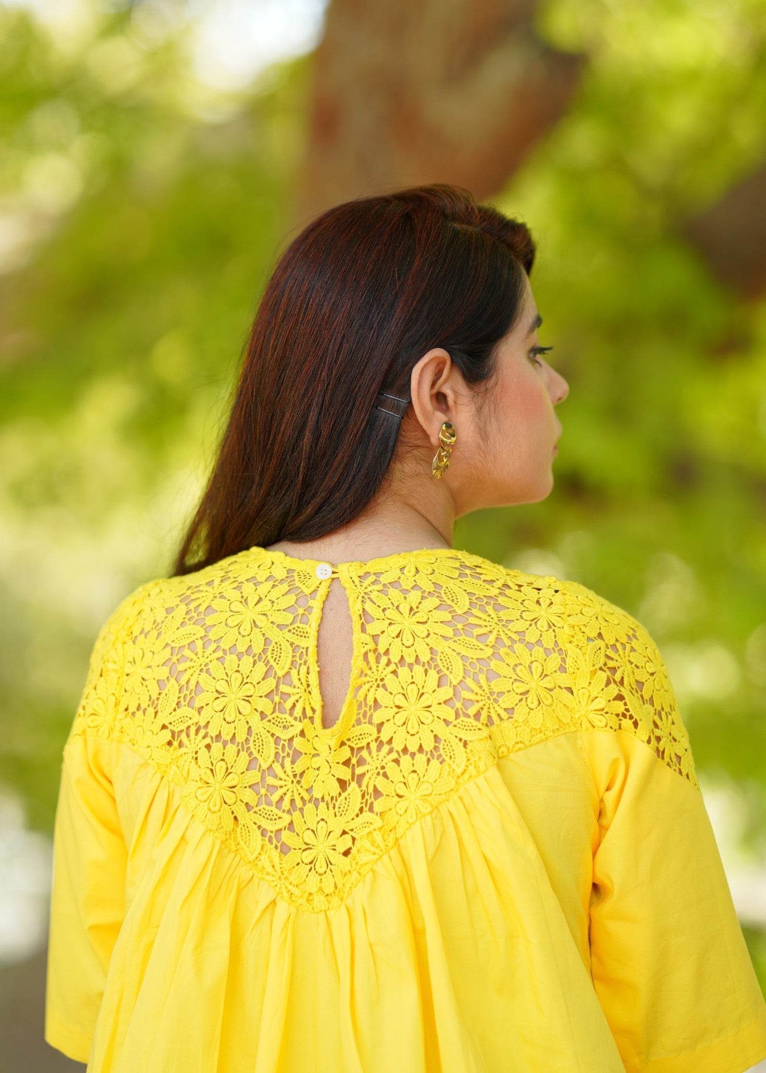 cambric Co Ord Sets in Saffron