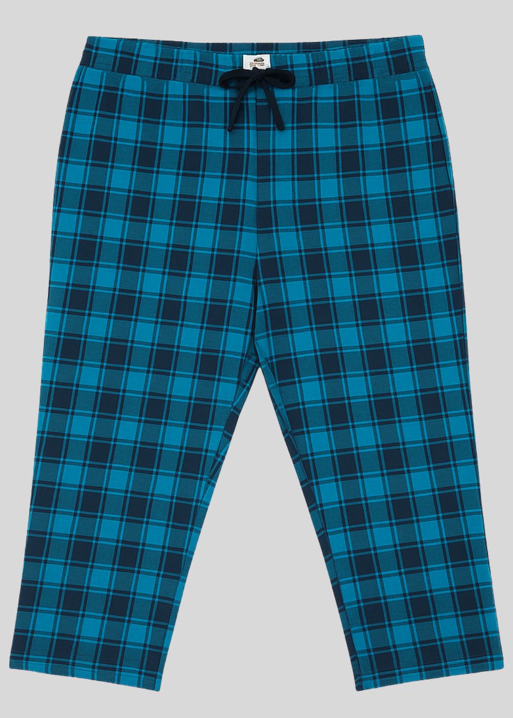cotton jersey Trousers in Blue